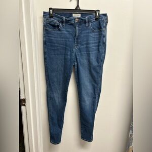 Madewell 10” Roadtripper Blue Ankle Jeans